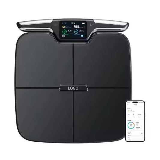 8 Electrodes Digital Smart WIFI Scale for Body Weight Fat Accurate BMI Muscle Mass 28 Body Composition Health Analyzer with App