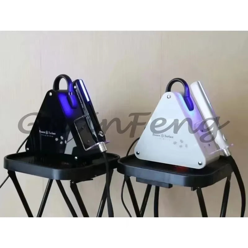Hair Straight Care Machine Ice Cold Cryotherapy Flat Iron Ice Repair Hair Care Frozen Therapy Cool Treatment Device