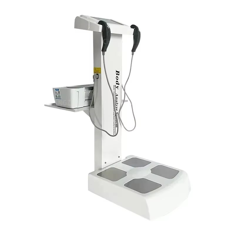 Professional Intelligent Human Body Fat Scale Element Health Analyzer Machine Printer Body Composition with Result Sheet