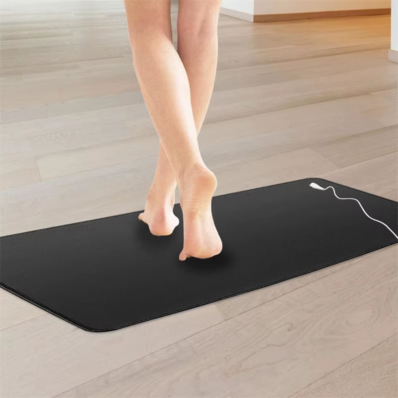 Grounding Mat Comfortable PU Grounding Pad Healthy Balance Grounding Mat for Improve Your Sleep Patterns and Relieve Anxiety