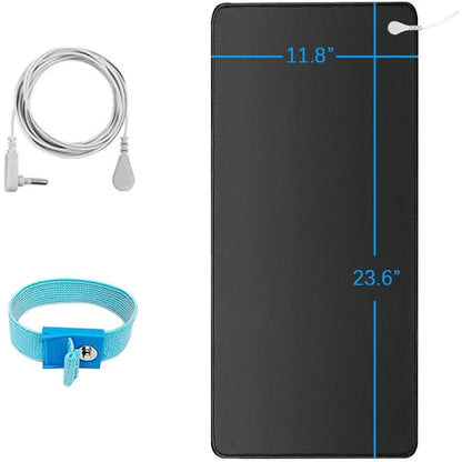 Grounding Mat Comfortable PU Grounding Pad Healthy Balance Grounding Mat for Improve Your Sleep Patterns and Relieve Anxiety