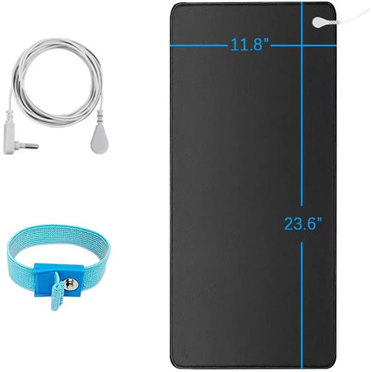 Grounding Mat Comfortable PU Grounding Pad Healthy Balance Grounding Mat for Improve Your Sleep Patterns and Relieve Anxiety