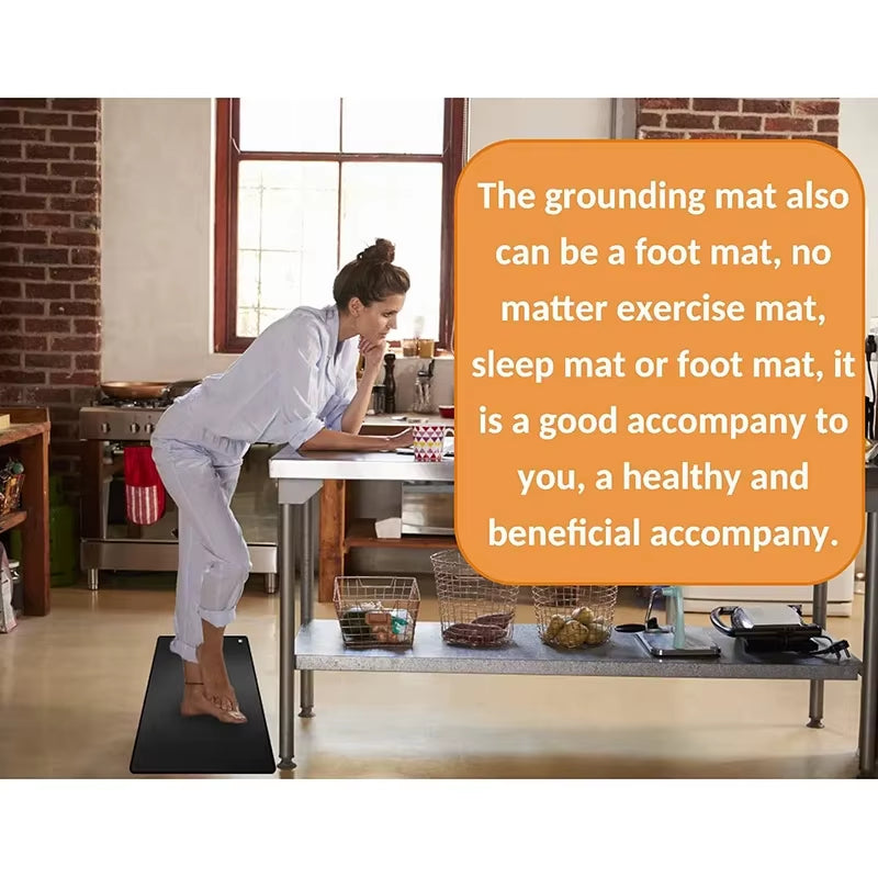 Earth Moon Grounding Massage Pad anti Static Grounding Pad 60X90Cm Reduce Inflammation Improve Sleep Energy Recovery Yoga Mat