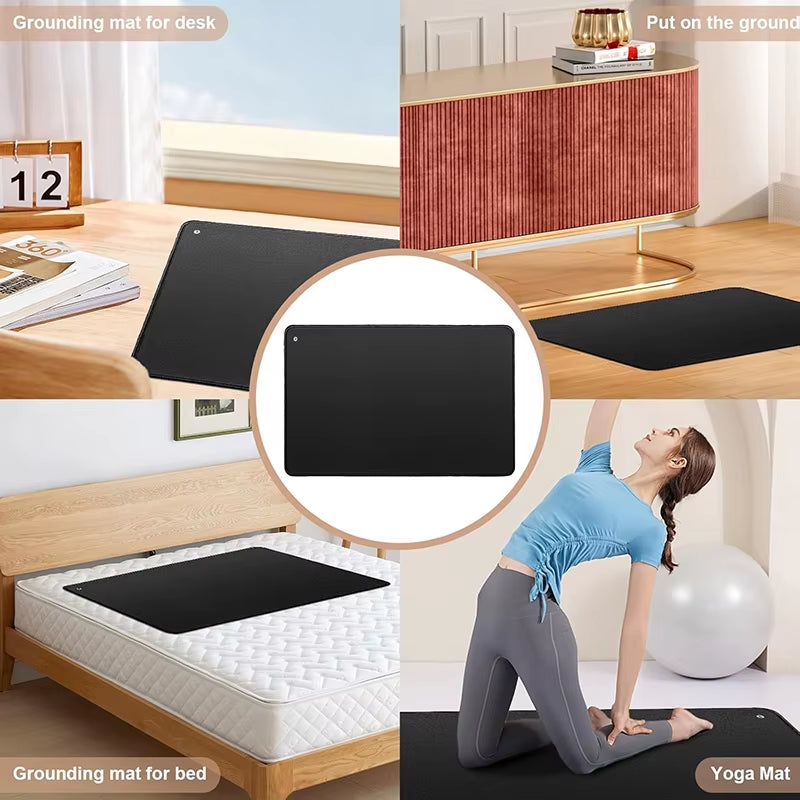 Earth Moon Grounding Massage Pad anti Static Grounding Pad 60X90Cm Reduce Inflammation Improve Sleep Energy Recovery Yoga Mat
